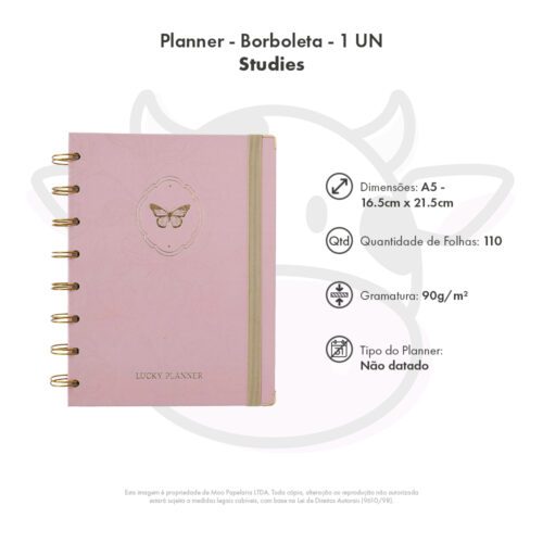 Planner Studies - Borboleta - 1 UN - Image 7