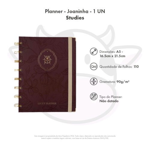 Planner Studies - Joaninha - 1 UN - Image 7