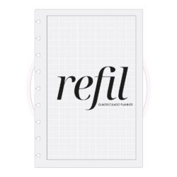 Refil para Planner 2025 Studies - Quadriculado - 1 UN