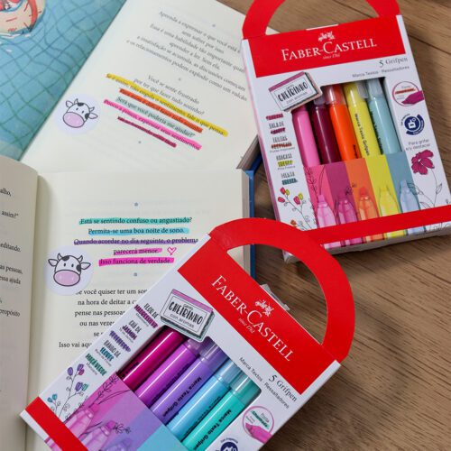Kit Marca-Texto Grifpen com Cheirinho Faber-Castell - Kit 2 UN - Image 10