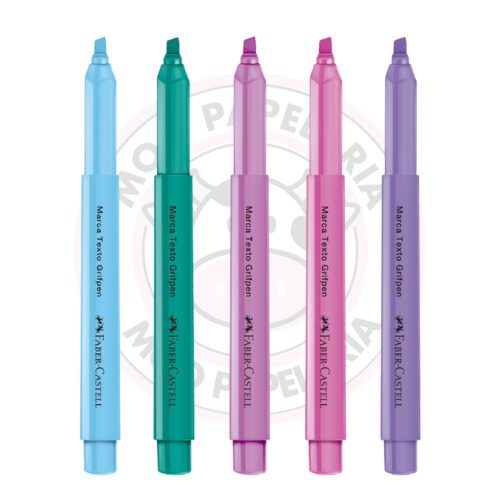 Marca-Texto Grifpen com Cheirinho Faber-Castell - Relaxa e Reequilibra - Blister 5 UN - Imagem 3