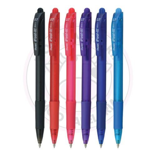 Kit Caneta Esferográfica Retrátil iFeel-it! 0.7mm Pentel - Kit 6 UN - Imagem 2