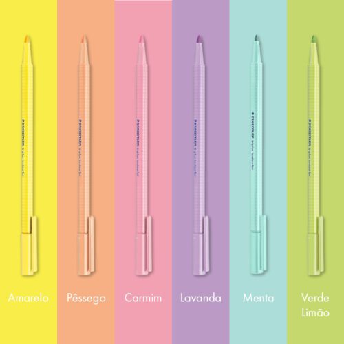 Kit Marca-Texto Triplus TextSurfer Staedtler - Pastel + Vintage - Kit 10 UN - Imagem 4