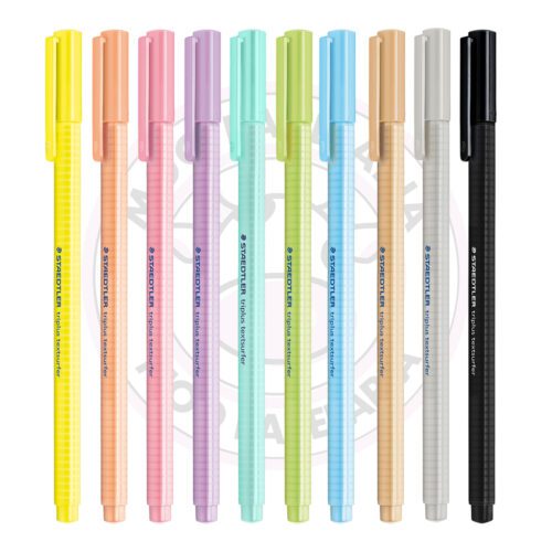 Kit Marca-Texto Triplus TextSurfer Staedtler - Pastel + Vintage - Kit 10 UN - Imagem 2