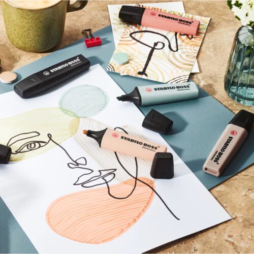 Kit Marca-Texto Boss Stabilo - Nature Colors -  Kit 7 UN - Imagem 6