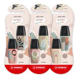 Marca-Texto BOSS Mini Stabilo - Nature Vibes - Blister 2 UN