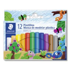Massa de Modelar Plástica Staedtler - Blister 12 UN