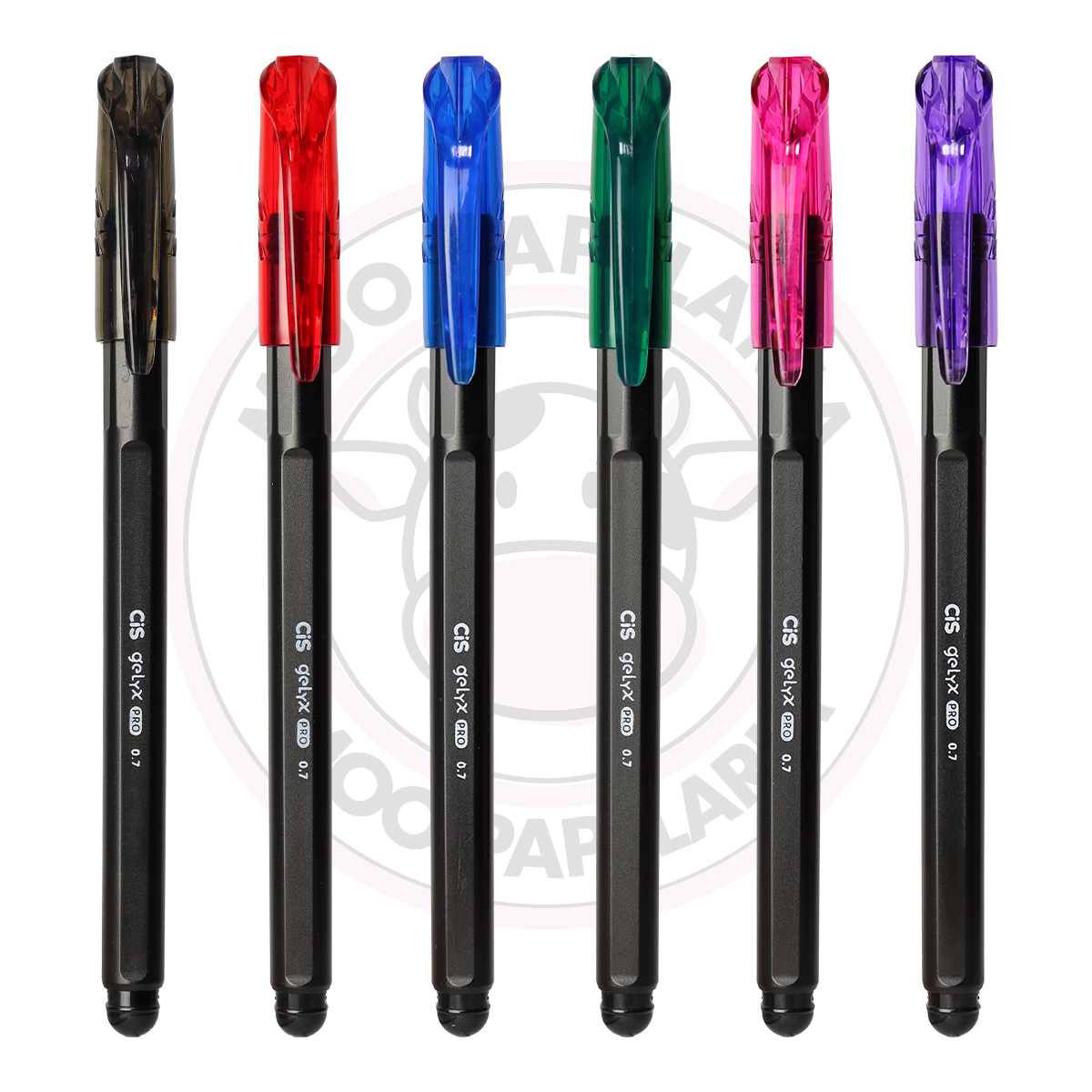 Caneta Gel Gelyx Pro 0.7mm CiS - Estojo 6 UN - Imagem 2