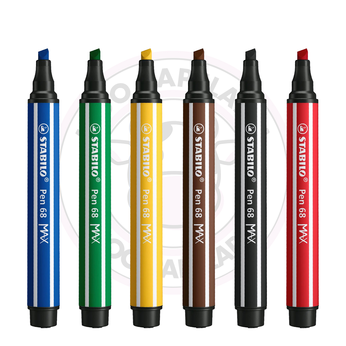 Marcador Pen 68 MAX Arty Stabilo - Estojo 6 UN - Imagem 3