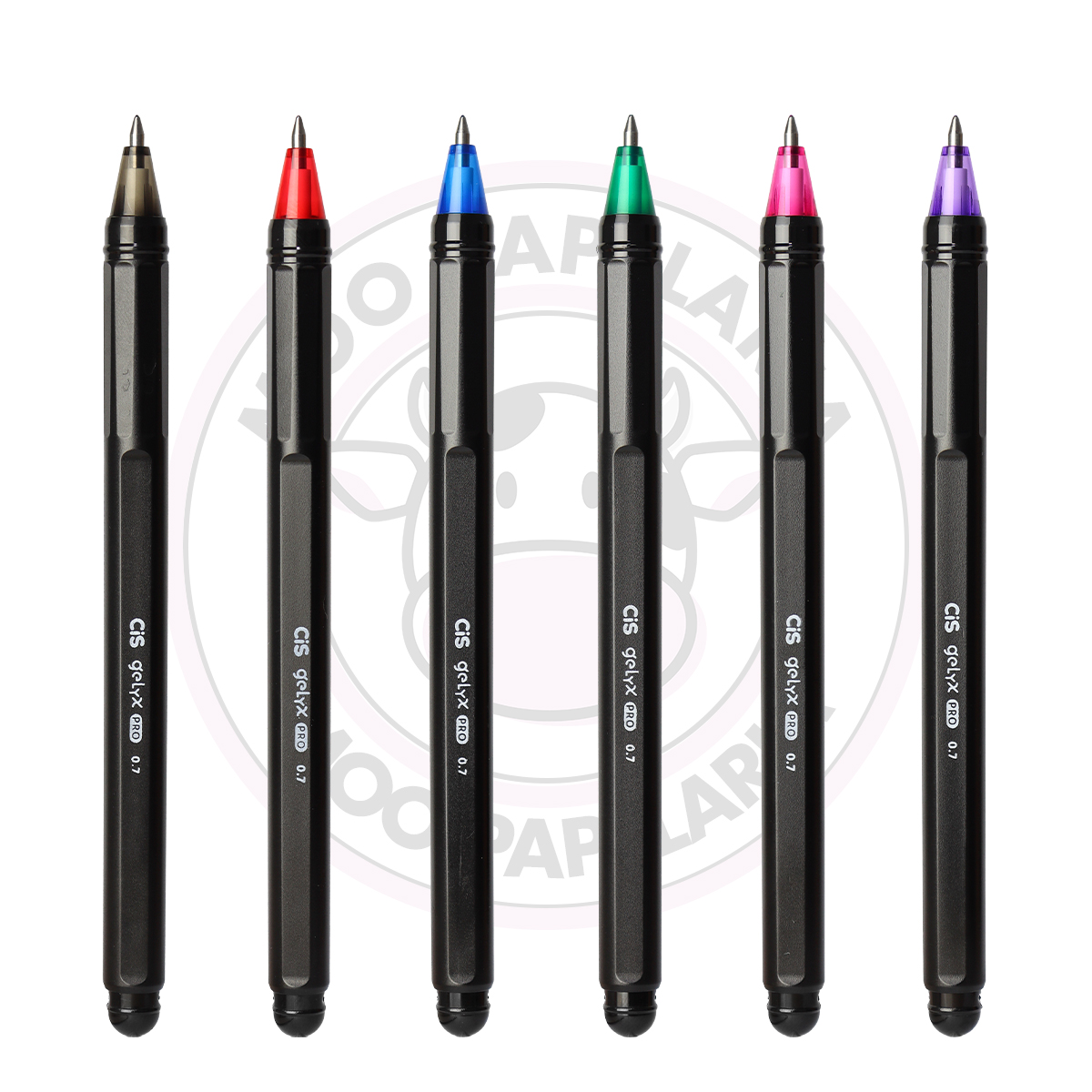 Caneta Gel Gelyx Pro 0.7mm CiS - Estojo 6 UN - Imagem 3