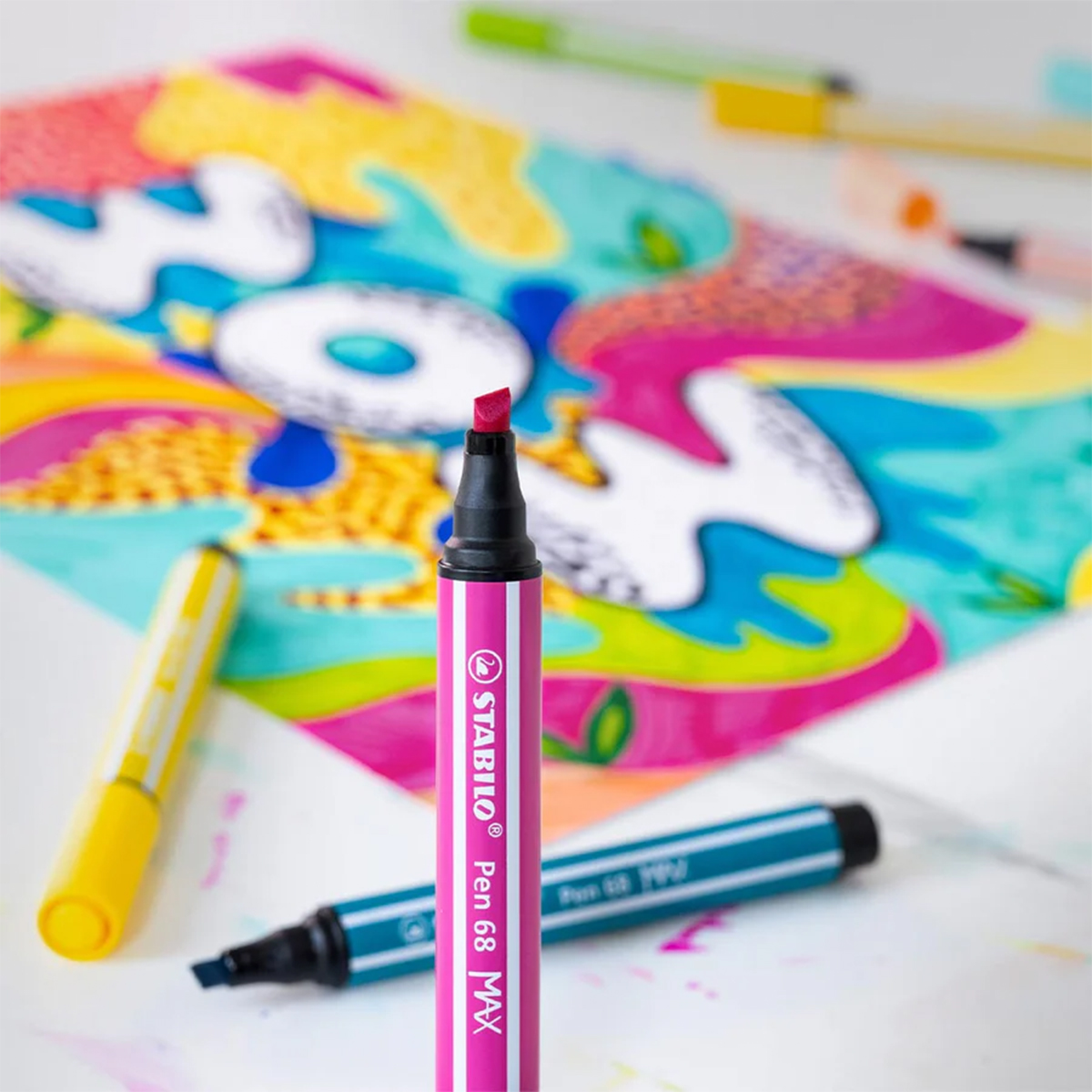 Marcador Pen 68 MAX Arty Stabilo - Estojo 12 UN - Imagem 3