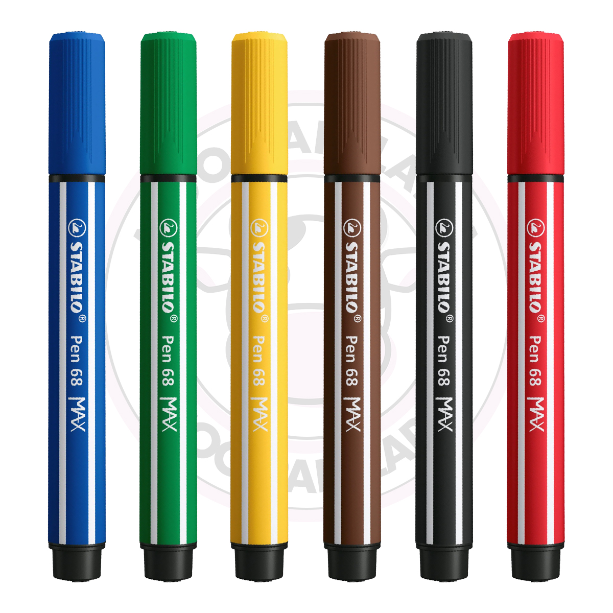 Marcador Pen 68 MAX Arty Stabilo - Estojo 6 UN - Imagem 2