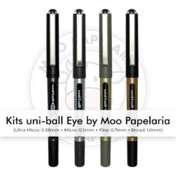 Kits Caneta Rollerball Eye uni-ball by Moo Papelaria