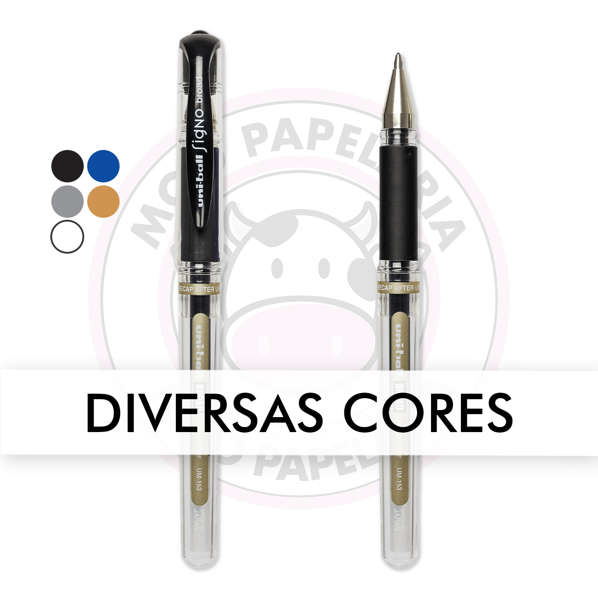 Caneta Gel Signo Broad 1.0mm uni-ball - 1 UN