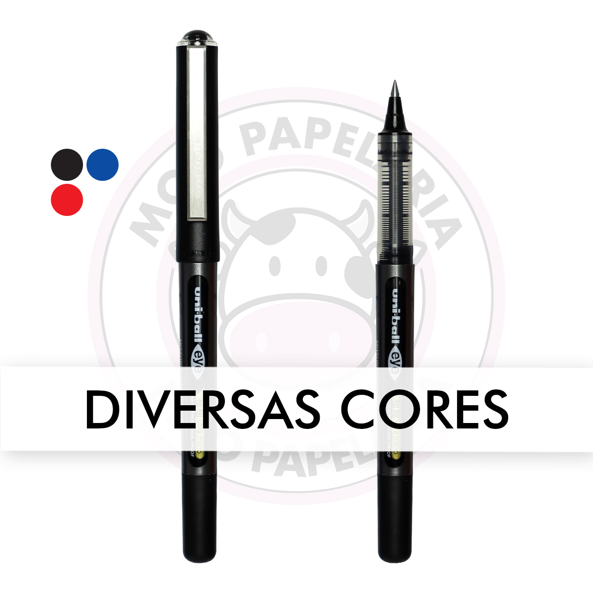 Caneta Rollerball Eye Ultra Micro 0.38mm uni-ball - 1 UN