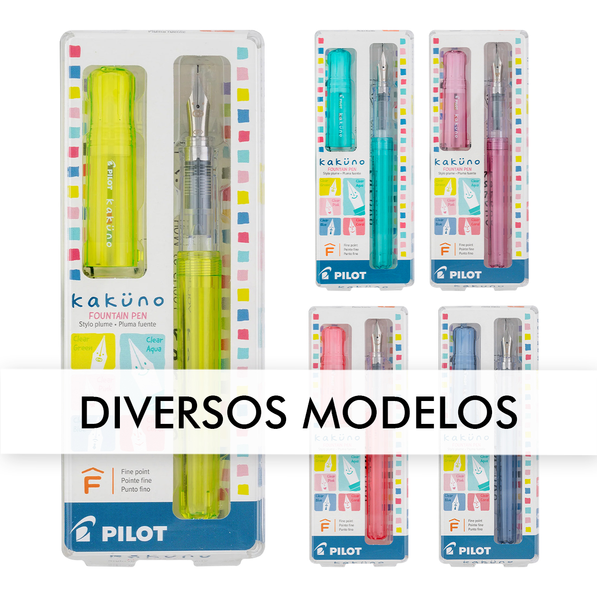 Caneta Tinteiro Kakuno Family Series Pilot - 1 UN